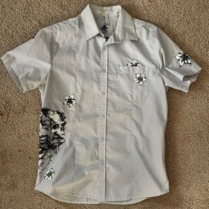 COPY - Vintage RVCA men’s dress shirt button up medium